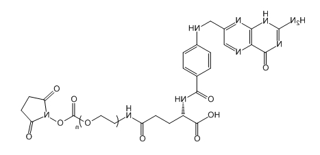 FA-PEG-NHS；Folic Acid-PEG-NHS；叶酸-聚乙二醇-活性酯