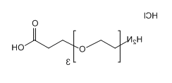 COOH-PEG3-NH2.HCl，127457-79-8，3-[2-[2-(2-氨基乙氧基)乙氧基]乙氧基]丙酸盐酸盐