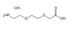 CH2COOH-PEG2-NH2.HCl；134979-01-4；2-(2-(2-氨基乙氧基)乙氧基)乙酸盐酸盐