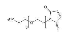 Mal-PEG8-NH2；Maleimide-PEG8-Amine；马来酰亚胺-八聚乙二醇-氨基