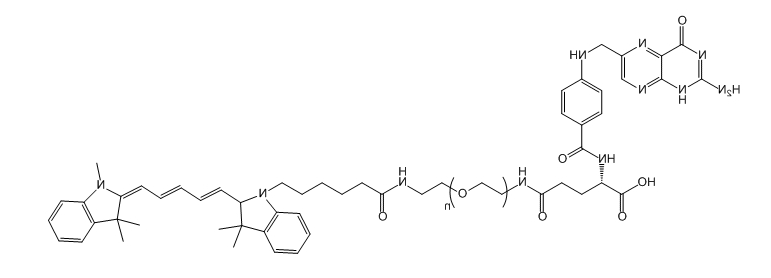FA-PEG4-Alkyne；叶酸-四聚乙二醇-炔基；Cy5-PEG-Folic Acid