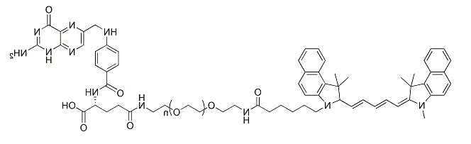 CY5.5-PEG-FA；CY5.5-PEG-Folic Acid；CY5.5-聚乙二醇-叶酸