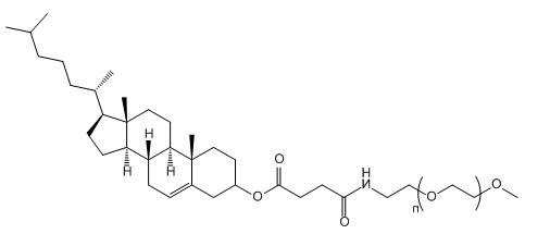 mPEG-CLS；mPEG-Cholesterol；甲氧基聚乙二醇-胆固醇