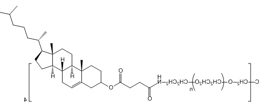 4-ArmPEG-Cholesterol；4-ARMPEG-CLS；四臂聚乙二醇-胆固醇