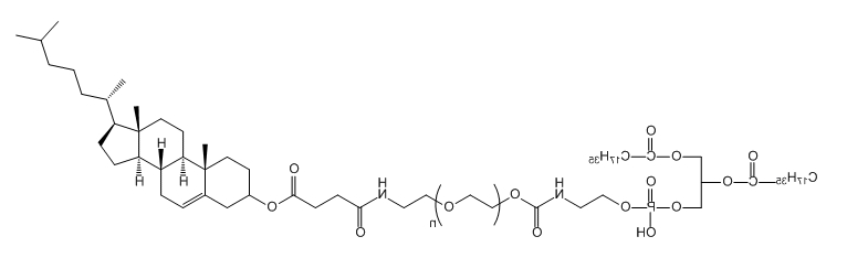 DSPE-PEG-CLS；二硬脂酰基磷脂酰乙醇胺-聚乙二醇-胆固醇