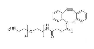 DBCO-PEG4-NH2；1255942-08-5；氮杂二苯并环辛炔-四聚乙二醇-氨基