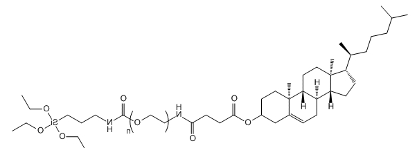 CLS-PEG-Silane；Cholesterol-PEG-Silane；胆固醇-聚乙二醇-有机硅