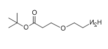 NH2-PEG1-CH2CH2COOtBu；1260092-46-3；氨基-乙二醇-丙酸叔丁酯