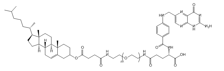 CLS-PEG-FA；Cholesterol-PEG-Folic Acid；胆固醇-聚乙二醇-叶酸