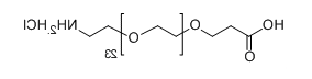 COOH-PEG24-NH2.HCl；丙酸二十四聚乙二醇氨基盐酸盐；HOOCCH2CH2-PEG24-NH2.HCl