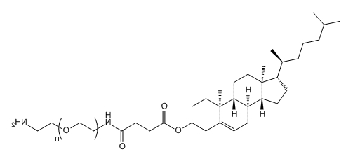 CLS-PEG-NH2;Cholesterol-PEG-Amine;胆固醇-聚乙二醇-氨基 CLS-PEG-NH2;Cholesterol-PEG-Amine;胆固醇-聚乙二醇-氨基