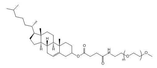 mPEG-CLS；mPEG-Cholesterol；甲氧基聚乙二醇-胆固醇
