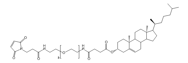 CLS-PEG4-NH-Mal；胆固醇-四聚乙二醇-氨基-马来酰亚胺