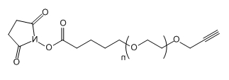 Alkyne-PEG-SVA；炔基-聚乙二醇-琥珀酰亚胺戊酸酯