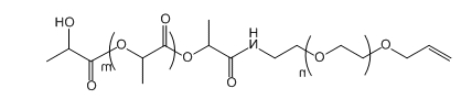 Alkene-PEG-PLA(3K)；Allyl-PEG-PLA(3K)；烯基-聚乙二醇-聚乳酸(3K)
