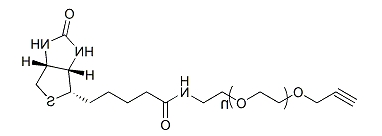 Alkyne-PEG-Biotin；炔基-聚乙二醇-生物素；应用于医学研究