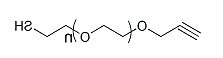 AlKyne-PEG-SH;AlKyne-PEG-Thiol;α-炔基-ω-巯基聚乙二醇 AlKyne-PEG-SH;AlKyne-PEG-Thiol;α-炔基-ω-巯基聚乙二醇