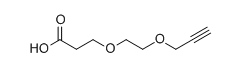 CAS: 1859379-85-3;Alkyne-PEG2-COOH;丙炔-二聚乙二醇-丙酸 CAS: 1859379-85-3;Alkyne-PEG2-COOH;丙炔-二聚乙二醇-丙酸