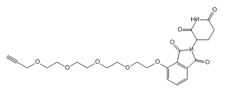 CAS:2098799-77-8;Thalidomide-O-PEG4-Propargyl;沙利度胺-O-四聚乙二醇-炔