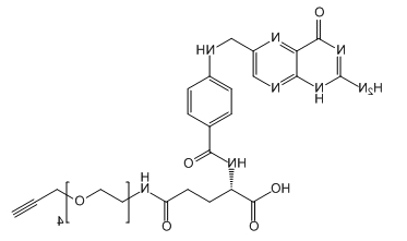 FA-PEG4-Alkyne；Folic Acid-PEG4-Alkyne；叶酸-四聚乙二醇-炔基