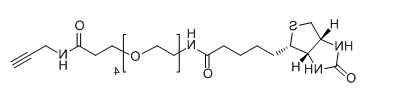 CAS ：1006592-45-5；Biotin-PEG4-Amide propargyl；生物素炔