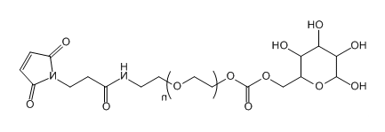 Glucose-PEG-NH-MAL；Glucose-PEG-Mal；葡糖糖-聚乙二醇-氨基-马来酰亚胺