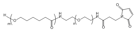Mal-NH-PEG-PCL(2K)；Maleimide-PEG-Polycaprolactone(2K)；马来酰亚胺-聚乙二醇-聚己内酯(2K)