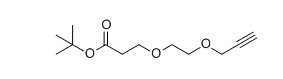 CAS ： 1807503-80-5；Alkyne-PEG2-CH2CH2COOtBu