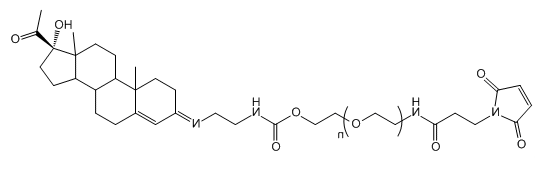 Mal-PEG-Progestrone；马来酰亚胺-聚乙二醇-孕酮；Maleimide-PEG-Progestrone