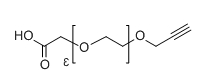 CAS ： 1694731-93-5；Alkyne-PEG4-CH2COOH；Propargyl-PEG4-CH2COOH