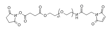Mal-PEG-SS；Maleimide-PEG-Succinimidyl Succinate ester的介绍