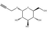 Propargyl a-D-glucopyranoside	  