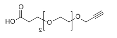 CAS ： 1347760-82-0；Alkyne-PEG3-COOH；Propargyl-PEG3-COOH
