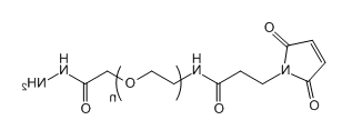 Mal-PEG-HZ；马来酰亚胺-聚乙二醇-酰肼；Maleimide-PEG-Hydrazide