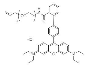 RB-PEG-Alkene；罗丹明B-聚乙二醇-烯；Rhodamine B-PEG-Alkene