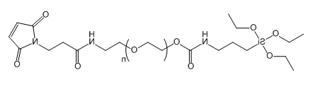Silane-PEG-Mal；硅烷-聚乙二醇-马来酰亚胺；Silane-PEG-Maleimide