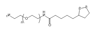 LA-PEG-N3；Lipoic acid-PEG-Azide；硫辛酸-聚乙二醇-叠氮