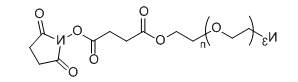 Azide-PEG-Succinimidyl Succinate ester；N3-PEG-SS