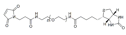 Biotin-PEG-Mal；α-生物素-ω-马来酰亚胺基聚乙二醇；Biotin-PEG-Maleimide