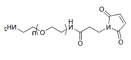 Mal-PEG-NH2，马来酰亚胺-聚乙二醇-氨基，Maleimide-PEG-Amine