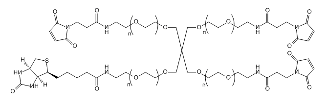 4-ArmPEG-(3Mal-1Biotin)应用于医学研究