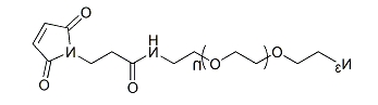 N3-PEG-Mal；Azide-PEG-Maleimide；α-叠氮基-ω-马来酰亚胺基聚乙二醇