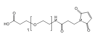 Mal-NH-PEG7-COOH；2112731-42-5；马来酰亚胺-七聚乙二醇-羧基