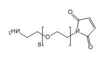 Mal-PEG8-NH2；马来酰亚胺-八聚乙二醇-氨基；Maleimide-PEG8-Amine