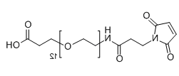 Mal-NH-PEG12-COOH；871133-36-7；马来酰亚胺基氨基-十二聚乙二醇-羧酸