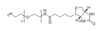CAS：1334172-75-6；Biotin-PEG7-N3；分子式：C26H48N6O9S