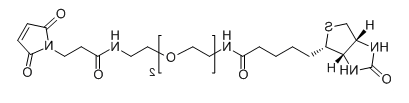CAS No.：  305372-39-8；Biotin-PEG2-NH-Mal应用于医学研究