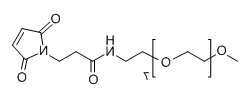 CAS No.：  1334169-90-2；mPEG8-NH-Mal的基本信息