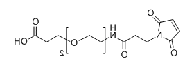 Mal-NH-PEG2-COOH；756525-98-1；Mal-amido-PEG2-COOH