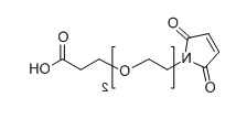 Mal-PEG2-COOH；1374666-32-6；马来酰亚胺-二聚乙二醇-羧酸